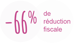 -66% de réduction fiscale